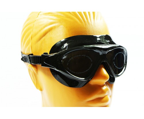 Povit Yetişkin Yüzücü Gözlüğü Siyah